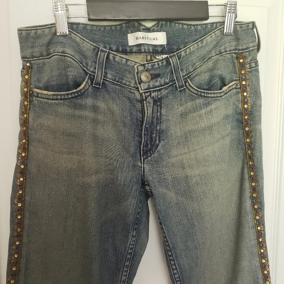 Habitual Denim - Habitual New York Bejeweled Jeans